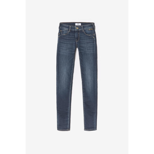 Jeans push-up slim PULP, longueur 33 bleu en coton Demi Le Temps des Cerises