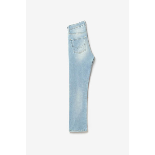Jeans regular, droit 400/12, 7/8ème bleu en coton Pantalon / Jean / Legging  fille