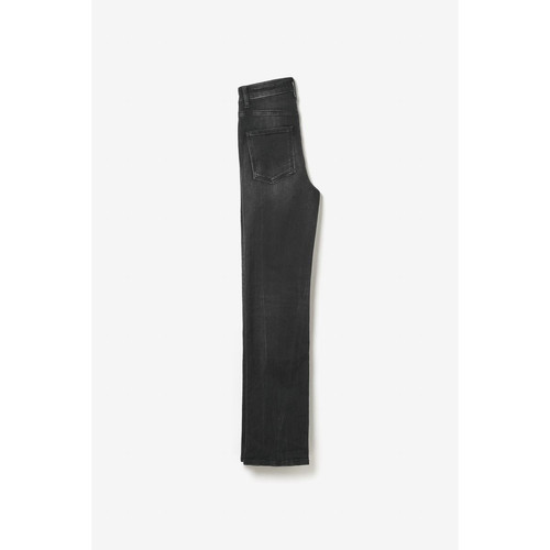 Jeans regular, droit 400/14, longueur 34 noir en coton Pantalon / Jean / Legging  fille