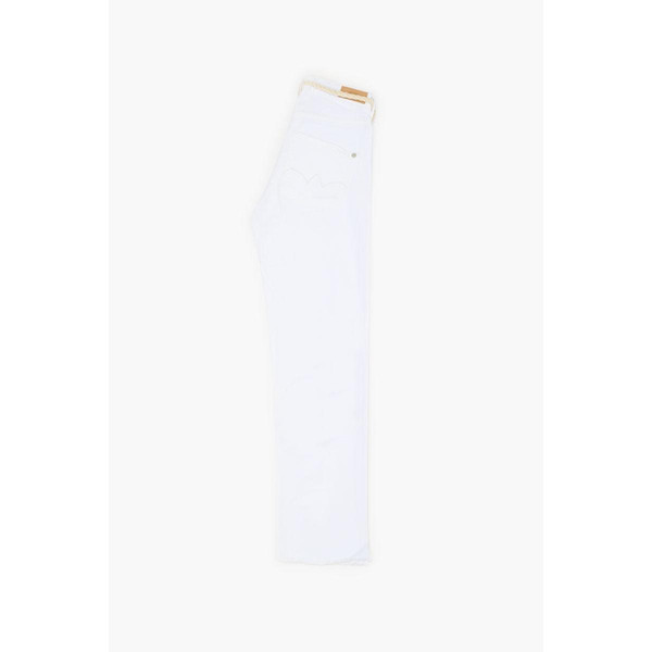 Jeans regular, droit pricilia, 7/8ème blanc Le Temps des Cerises