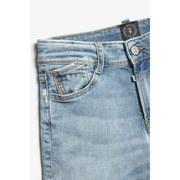Jeans slim BLUE JOGG Maxx, longueur 34 bleu en coton  Le Temps des Cerises