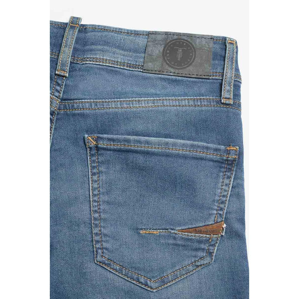 Jeans slim vintage BLUE JOGG Maxx, longueur 34 bleu en coton  Le Temps des Cerises