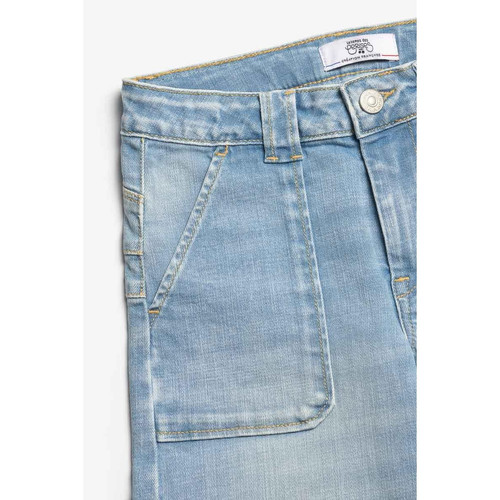 Jeans slim PULPHIGH, longueur 34 bleu en coton Le Temps des Cerises