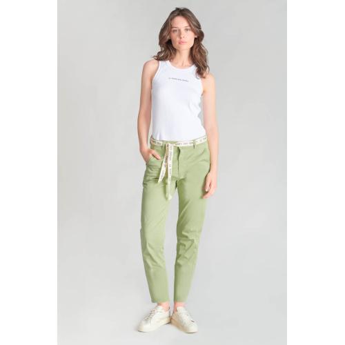 Le Temps des Cerises - Pantalon chino ARLO - Vetements femme vert