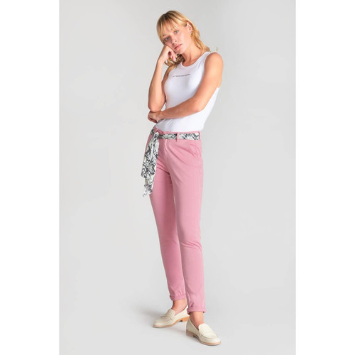 Le Temps des Cerises - Pantalon chino DYLI 5 - boutique rose
