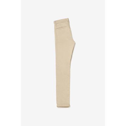 Pantalon chino Jasbo beige sable blanc en coton Pantalon / Jean / Jogging garçon