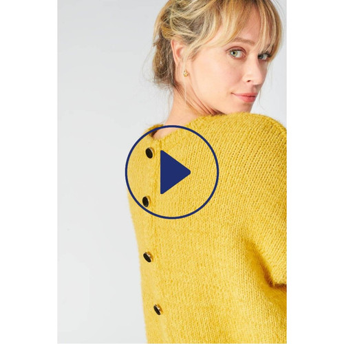 Pull Daisy moutarde jaune Pull