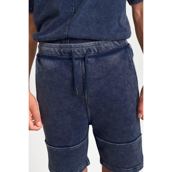 Short POPBO bleu en coton Short / Bermuda garçon