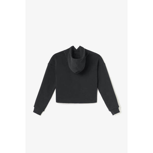 Sweat-Shirt capuche BENDGI noir en coton Le Temps des Cerises