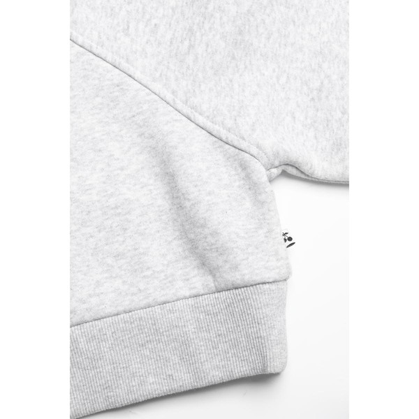 Sweat-Shirt capuche COBYGI gris en coton Pull / Gilet / Sweatshirt fille