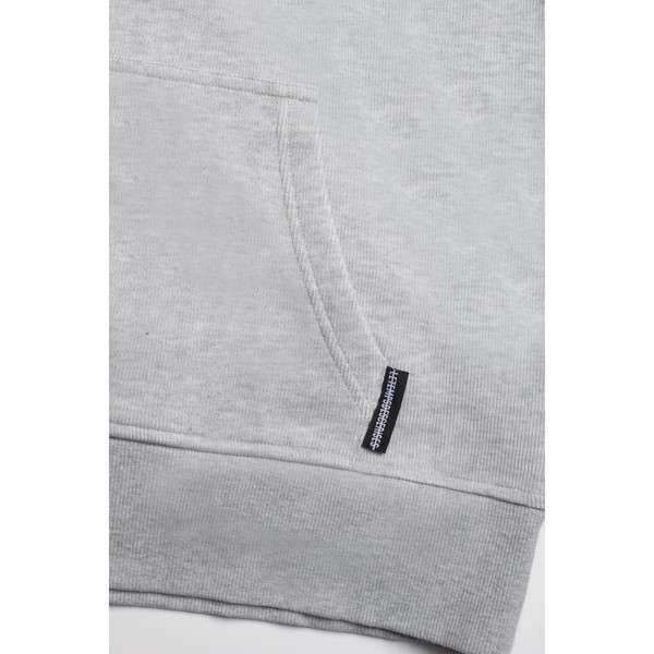 Sweat-Shirt capuche ELROSBO gris en coton Le Temps des Cerises