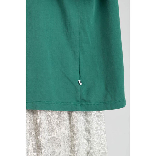 T-shirt Cassio vert sapin en coton Le Temps des Cerises Mode femme