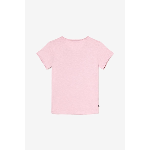 Tee-Shirt AIMEGI rose en coton T-shirt / Débardeur fille