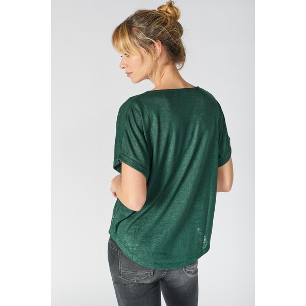 Tee-Shirt BIJOU vert T-shirt manches courtes