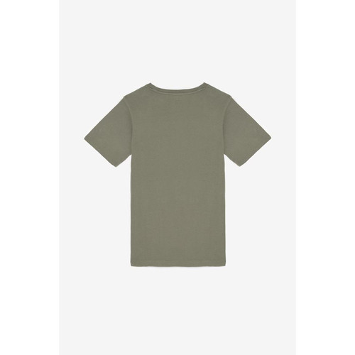 Tee-Shirt GIRIBO vert en coton Le Temps des Cerises