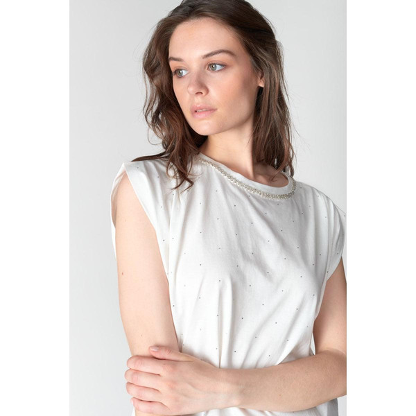 Tee-Shirt GUARA blanc Le Temps des Cerises Mode femme
