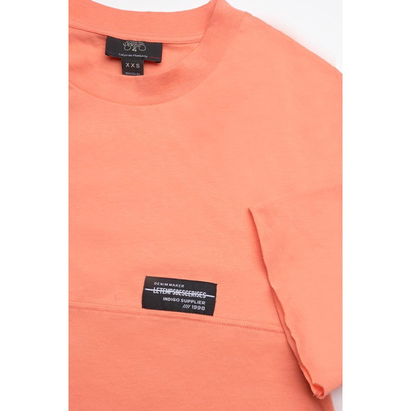 Tee-Shirt IKKOBO orange en coton T-shirt / Polo garçon