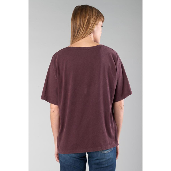 Tee-Shirt KARA rouge en coton T-shirt manches courtes