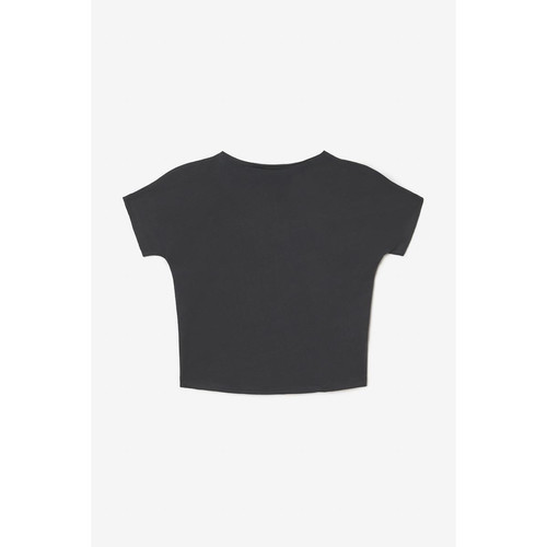 T-shirt Musgi noir imprimé en coton Le Temps des Cerises