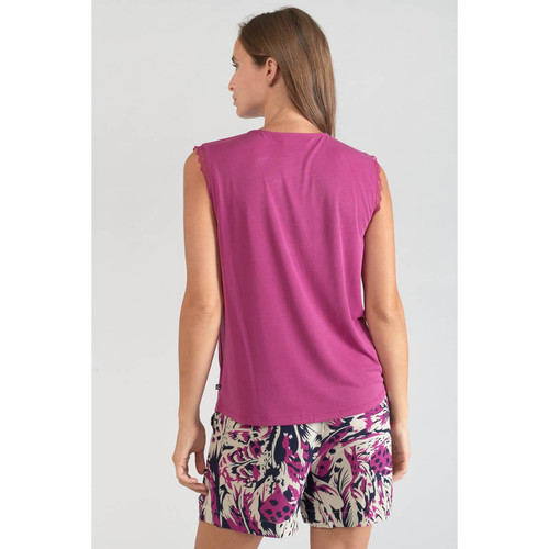 Tee-Shirt NANI rose en coton modal Le Temps des Cerises