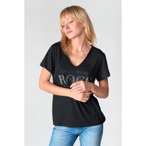 Le Temps des Cerises - Tee-Shirt QUINN - T shirts manches courtes femme noir