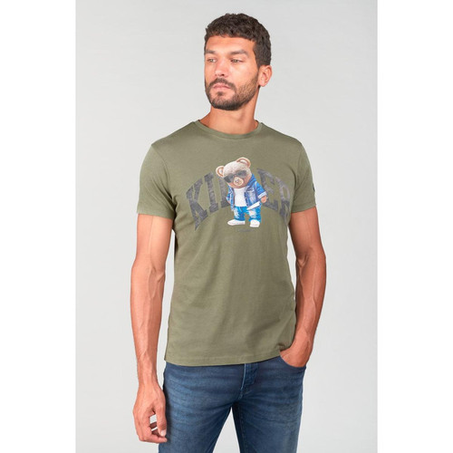 Le Temps des Cerises - Tee-Shirt RAY - Puma vert