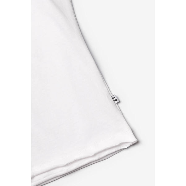 Tee-Shirt ROKIGI blanc en coton Le Temps des Cerises