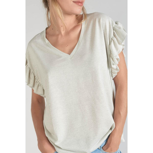 Le Temps des Cerises - Tee-Shirt RYLS - T shirts manches courtes femme blanc