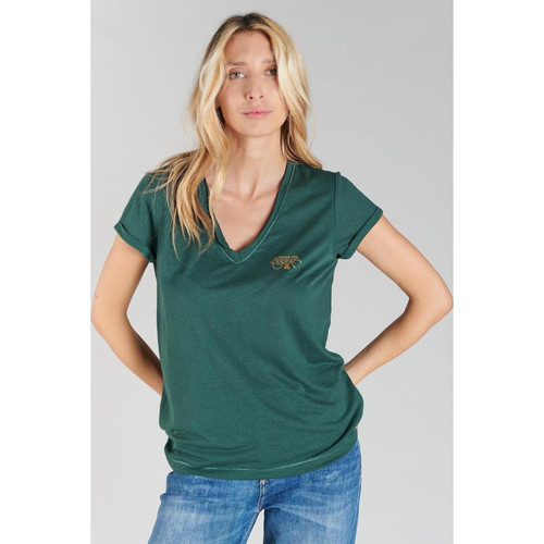 Le Temps des Cerises - Tee-Shirt SALLVTR - Vetements femme vert