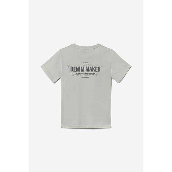 T-shirt Shumbo gris clair en coton Le Temps des Cerises LES ESSENTIELS ENFANTS