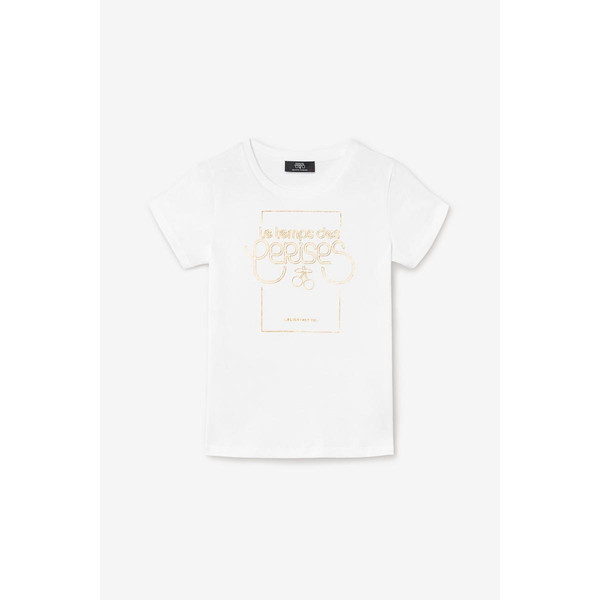 Tee-Shirt THEAGI blanc en coton Le Temps des Cerises
