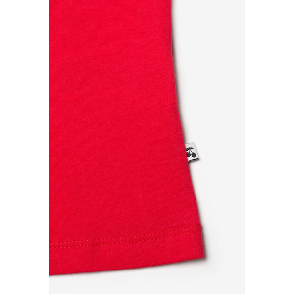Tee-Shirt WANDAGI rouge en coton Le Temps des Cerises