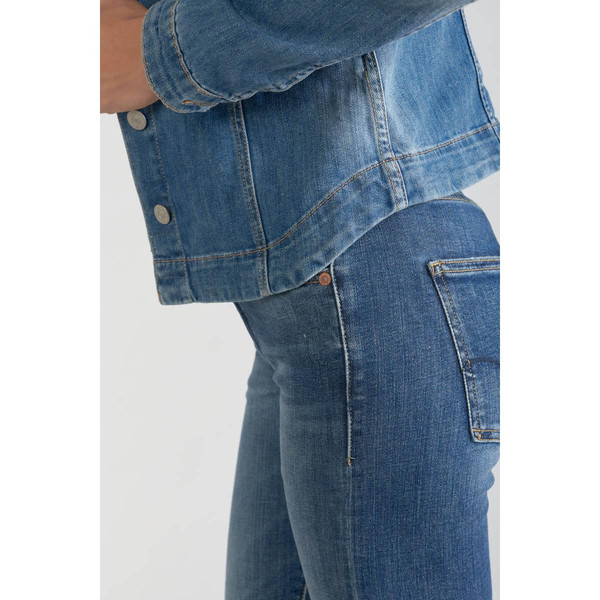Veste en jeans bleu Lilly Le Temps des Cerises Mode femme