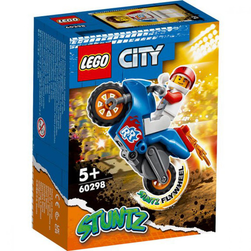 Lego - La moto de cascade Fusée LEGO® City Stuntz 60298 - Lego