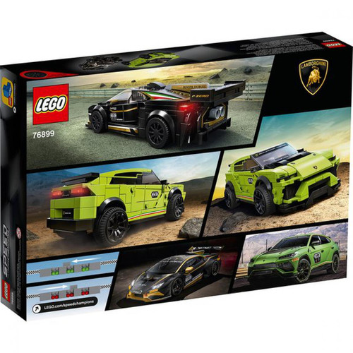 Lego - Lamborghini Urus ST-X & Lamborghini Huracán Super Trofeo EVO LEGO Speed Champions 76899 - Briques et blocs