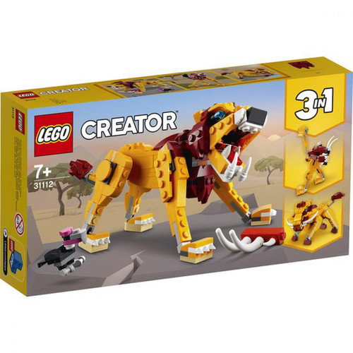 Lego - Le lion sauvage LEGO Creator 31112 - Lego