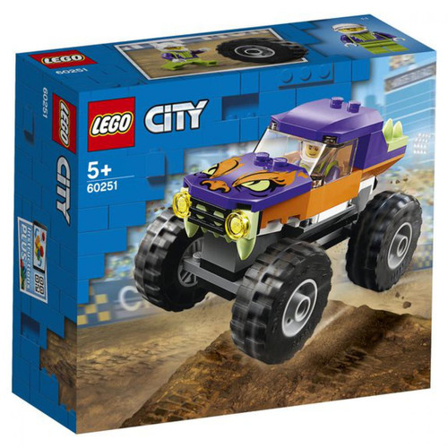Lego - Le Monster Truck LEGO City 60251 - Briques et blocs