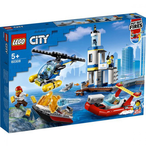 Lego - Les garde-côtes et les marins-pompiers en mission LEGO City 60308 - Lego