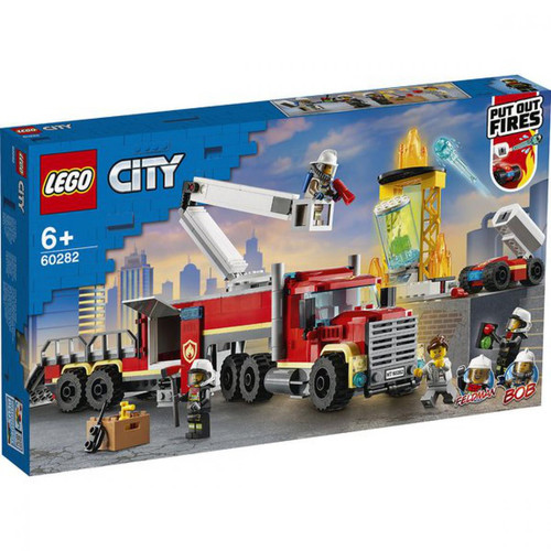 Lego - L'unité de commandement des pompiers LEGO City 60282 - Lego