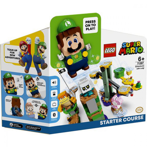 Lego - Pack de Démarrage Les Aventures de Luigi LEGO Super Mario 71387 - Jeux de construction
