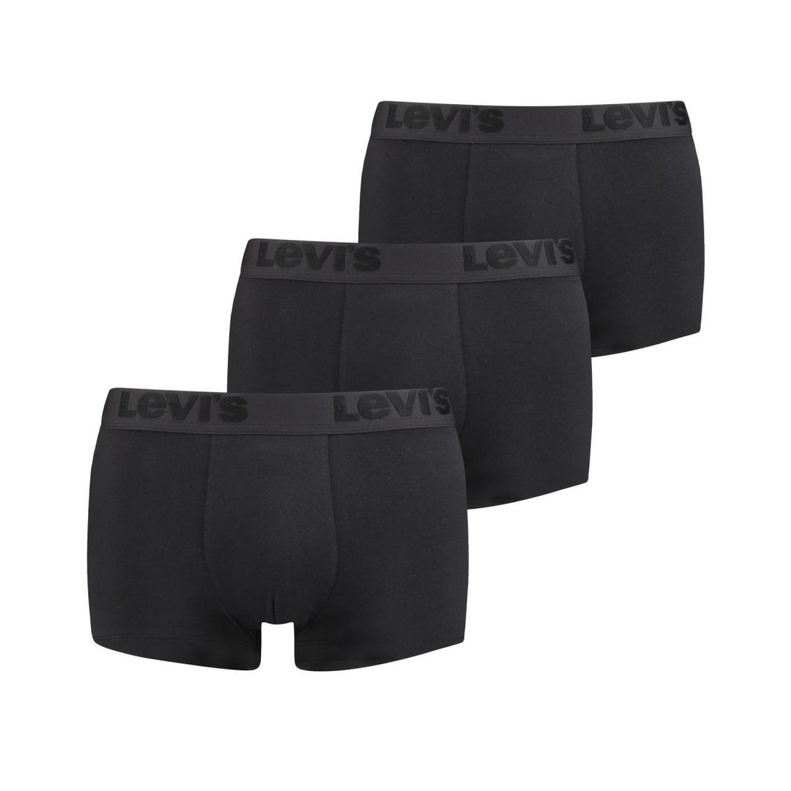 Lot de 3 boxers ceinture elastique - Noir