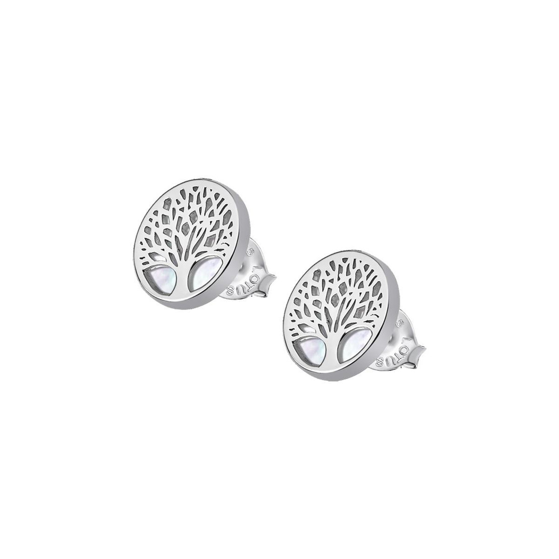Boucles d'oreilles Lotus Silver TREE OF LIFE LP1678-4-1 - Boucles d'oreilles TREE OF LIFE Argent Lot