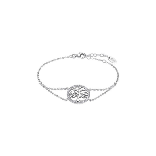 Lotus Silver - Bracelet Lotus Silver TREE OF LIFE LP1746-2-1 - Bracelet TREE OF LIFE Argent - Bijoux femme