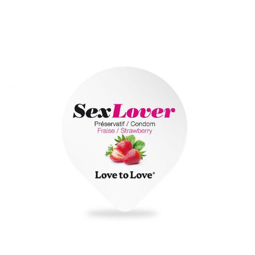 Love to Love - SEX LOVER FRAISE - Produits sexualités homme