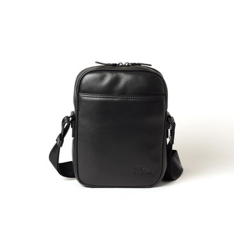Mac Douglas - Mini sac cuir noir - Accessoires mode & petites maroquineries homme