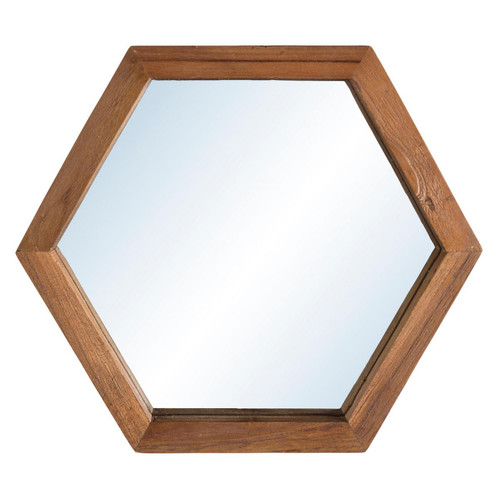 Macabane - Miroir SIXTINE "S" forme hexagon - Macabane meubles & déco