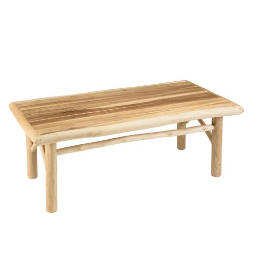 Macabane - Table basse rectangulaire Beige - Nouveautés Meuble Et Déco Design