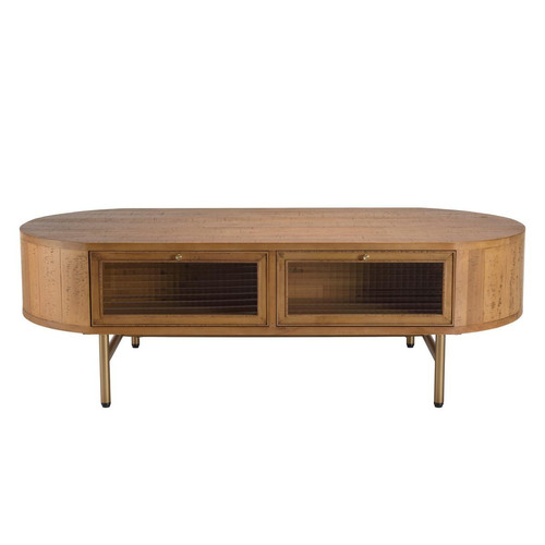 Macabane - Table basse YSEULT 4 tiroirs - Mobilier Deco