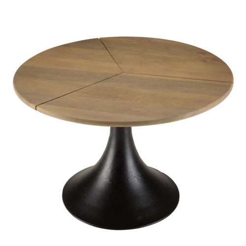 Macabane - Table d’appoint Noir mat  - Macabane meubles & déco