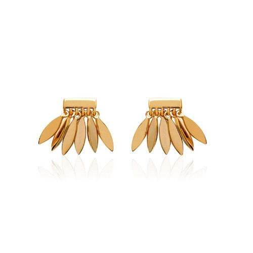 Boucles d'oreille femme plaqué or - Y545400 Doré Maison de la Bijouterie Mode femme
